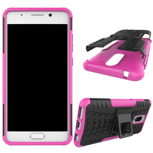Чехол Hybrid Armor для Huawei Mate 9 Pro (черный + розовый) Чехол Hybrid Armor для Huawei Mate 9 Pro (черный + розовый)
