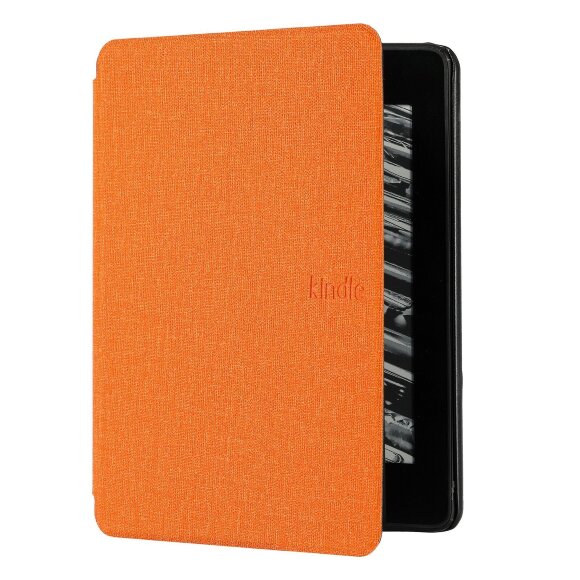 Тканевый чехол для Amazon Kindle Paperwhite 2021, 11th Generation, 6,8 дюйма (оранжевый)