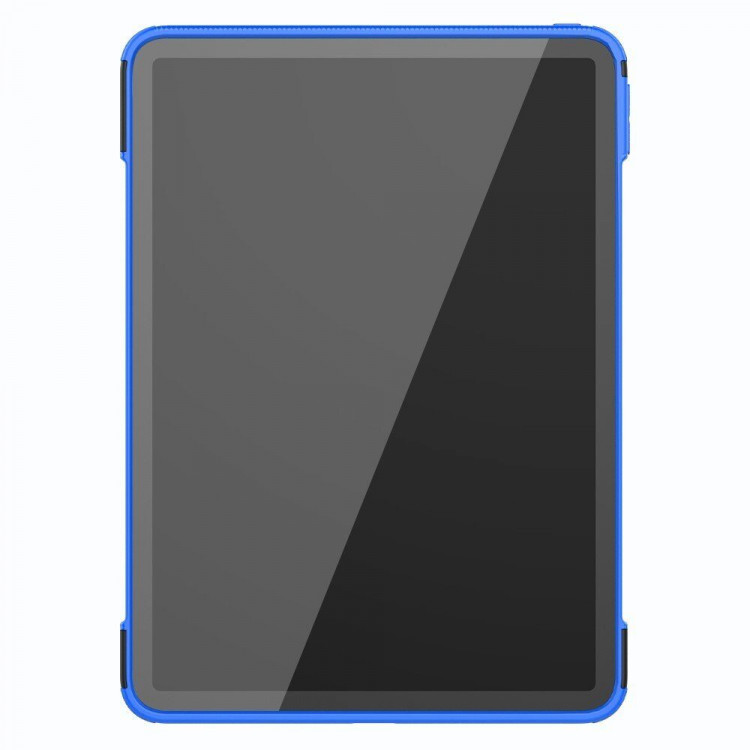 Чехол на iPad Pro 11 (2022, 2021, 2020) (черный + голубой)