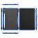 Чехол на iPad Pro 11 (2022, 2021, 2020) (черный + голубой)