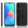 Чехол из экокожи для Tecno Spark Go 2022 (черный)