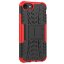 Чехол Hybrid Armor для iPhone 8 / iPhone 7 / iPhone SE (2020) / iPhone SE (2022) (черный + красный)