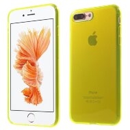 Силиконовый TPU чехол для iPhone 7 Plus / iPhone 8 Plus (желтый) Силиконовый TPU чехол для iPhone 7 Plus / iPhone 8 Plus (желтый)