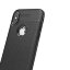 Чехол-накладка Litchi Grain для iPhone X / ХS (черный)