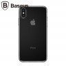 Силиконовый TPU чехол Baseus для iPhone XS Max (черный)