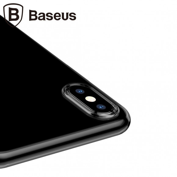 Силиконовый TPU чехол Baseus для iPhone XS Max (черный) Силиконовый TPU чехол Baseus для iPhone XS Max (черный)
