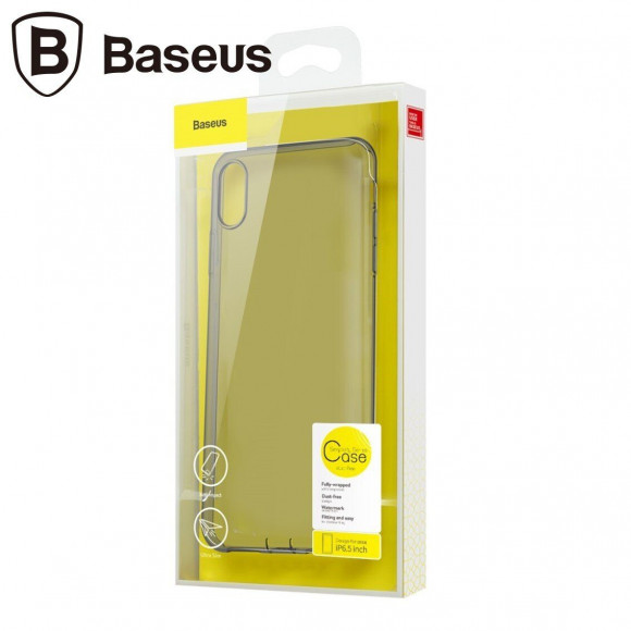 Силиконовый TPU чехол Baseus для iPhone XS Max (черный) Силиконовый TPU чехол Baseus для iPhone XS Max (черный)