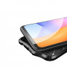 Чехол-накладка Litchi Grain для Honor 10X Lite (красный)