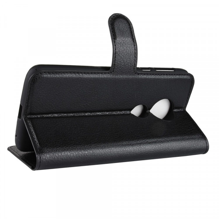 Чехол с визитницей для Motorola Moto E5 (черный)