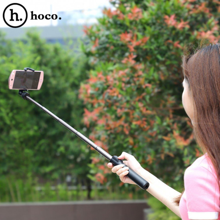 Селфи - монопод с функцией штатива Hoco (черный)