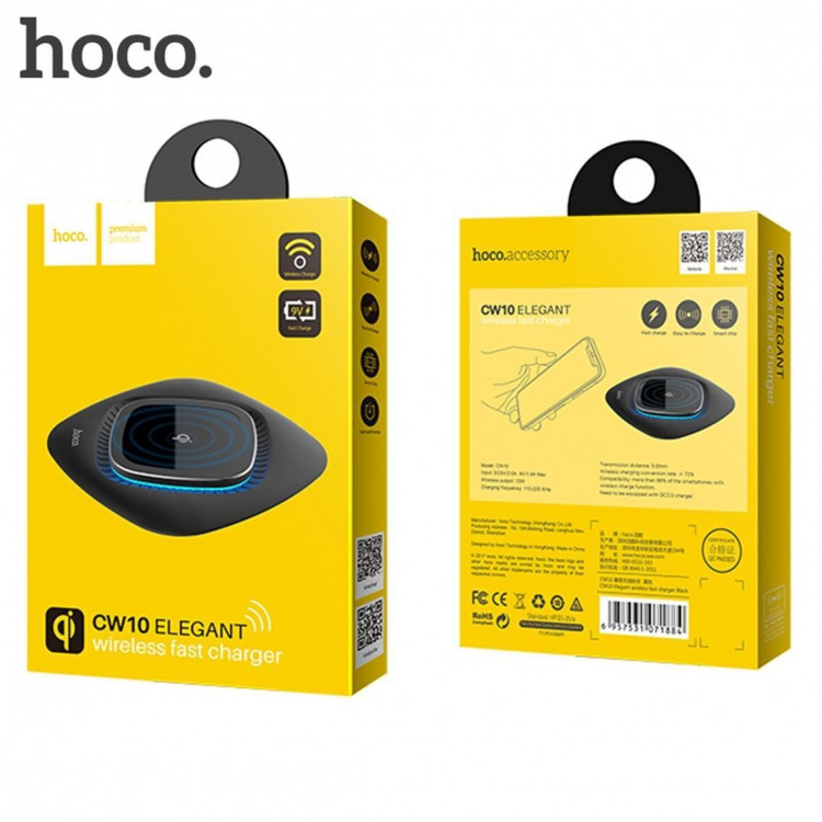 Беспроводное зарядное устройство Hoco CW10 Graceful