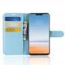 Чехол с визитницей для LG G7 / LG G7 ThinQ (голубой)