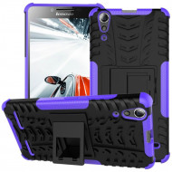 Чехол Hybrid Armor для Lenovo A6000 (черный + фиолетовый) Чехол Hybrid Armor для Lenovo A6000 (черный + фиолетовый)