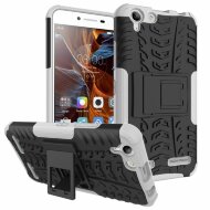 Чехол Hybrid Armor для Lenovo Vibe K5 / K5 Plus (черный + белый) Чехол Hybrid Armor для Lenovo Vibe K5 / K5 Plus (черный + белый)