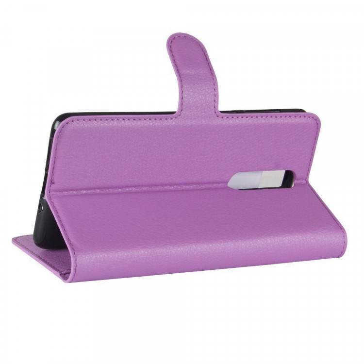 Чехол с визитницей для Nokia 8 (фиолетовый)