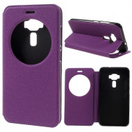 Чехол с окном для ASUS Zenfone 3 ZE552KL (фиолетовый) Чехол с окном для ASUS Zenfone 3 ZE552KL (фиолетовый)