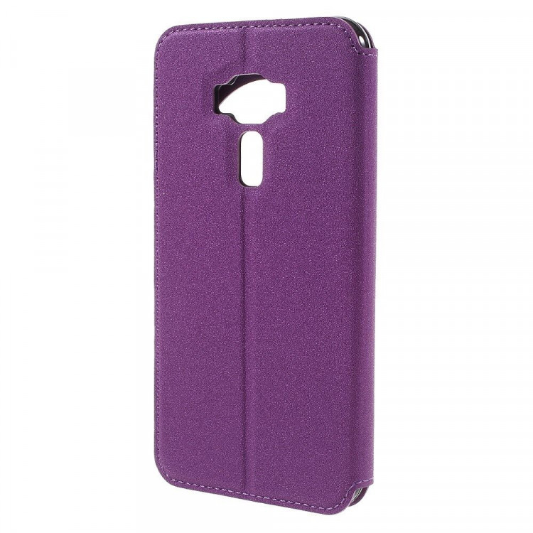 Чехол с окном для ASUS Zenfone 3 ZE552KL  (фиолетовый)