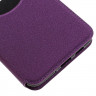 Чехол с окном для ASUS Zenfone 3 ZE552KL  (фиолетовый)