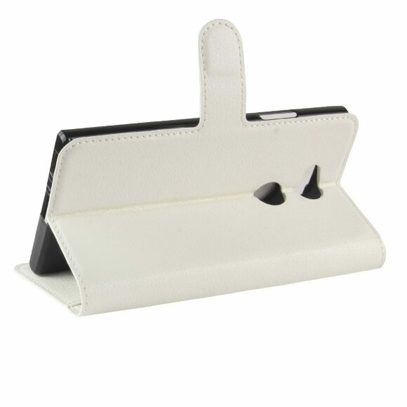 Чехол с визитницей для Sony Xperia L2 (белый) Чехол с визитницей для Sony Xperia L2 (белый)