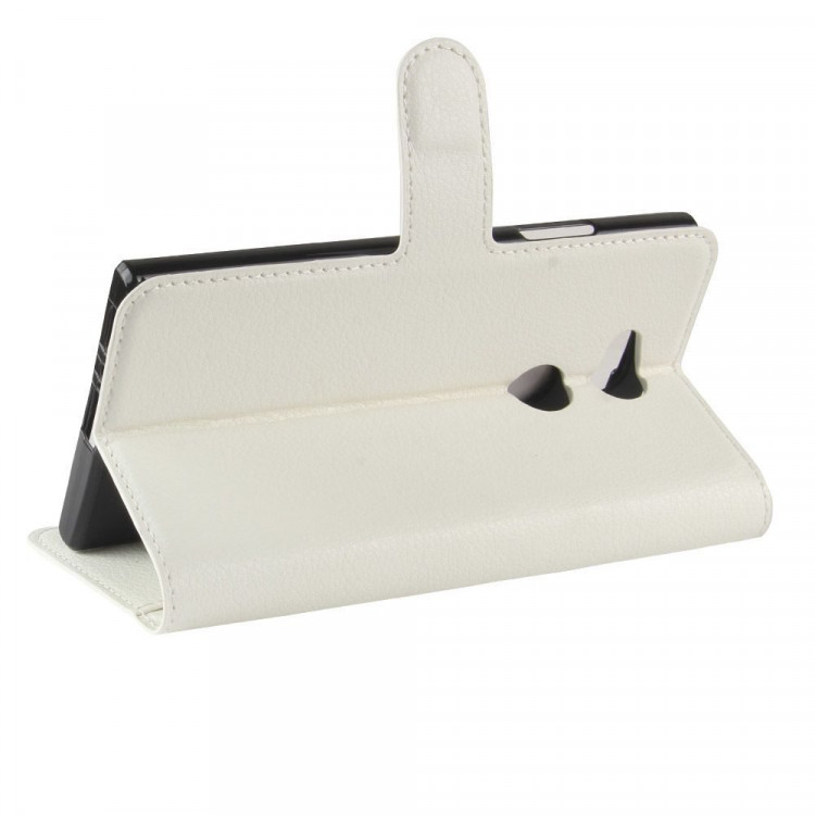 Чехол с визитницей для Sony Xperia L2 (белый)