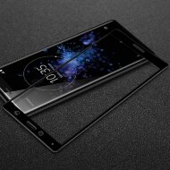 Защитное стекло 3D для Sony Xperia XZ2 Compact (черный) Защитное стекло 3D для Sony Xperia XZ2 Compact (черный)