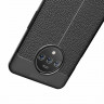 Чехол-накладка Litchi Grain для OnePlus 7T (черный)