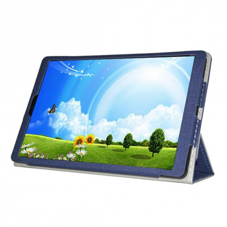 Чехол Texture Flip для Alldocube iPlay 40 (синий)