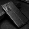 Чехол-накладка Litchi Grain для HUAWEI P50 (черный)