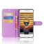 Чехол с визитницей для Meizu Pro 7 Plus (фиолетовый)
