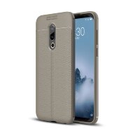Чехол-накладка Litchi Grain для Meizu 16 Plus (серый) Чехол-накладка Litchi Grain для Meizu 16 Plus (серый)