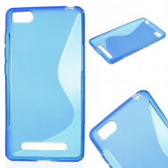 Нескользящий чехол для Xiaomi Mi4i / Mi4c (голубой) Нескользящий чехол для Xiaomi Mi4i / Mi4c (голубой)