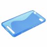 Нескользящий чехол для Xiaomi Mi4i / Mi4c (голубой)