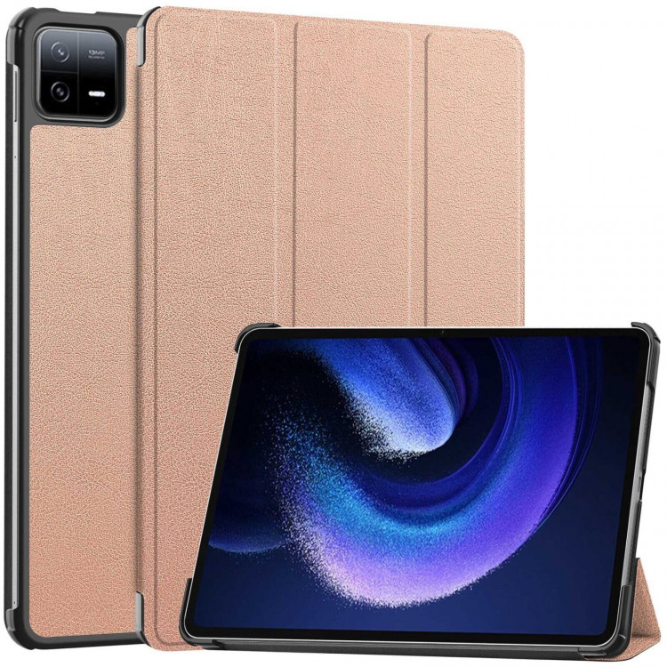 Планшетный чехол для Xiaomi Pad 6, Xiaomi Pad 6 Pro (розовое золото)