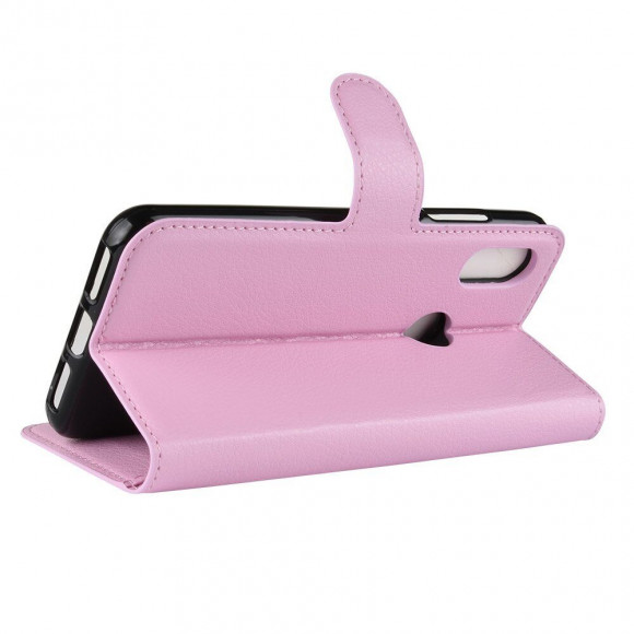 Чехол с визитницей для Xiaomi Redmi 6 Pro / Mi A2 Lite (розовый)