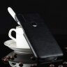 Кожаная накладка-чехол для Xiaomi Redmi 7 / Redmi Y3 (черный)