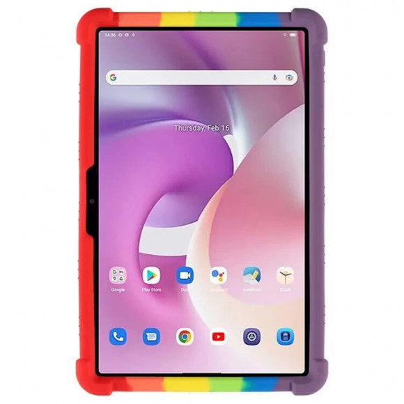 Силиконовый чехол для Blackview Tab 16 (разноцветный) Силиконовый чехол для Blackview Tab 16 (разноцветный)