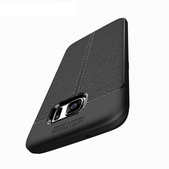 Чехол-накладка Litchi Grain для Samsung Galaxy S7 edge G935 (черный) Чехол-накладка Litchi Grain для Samsung Galaxy S7 edge G935 (черный)