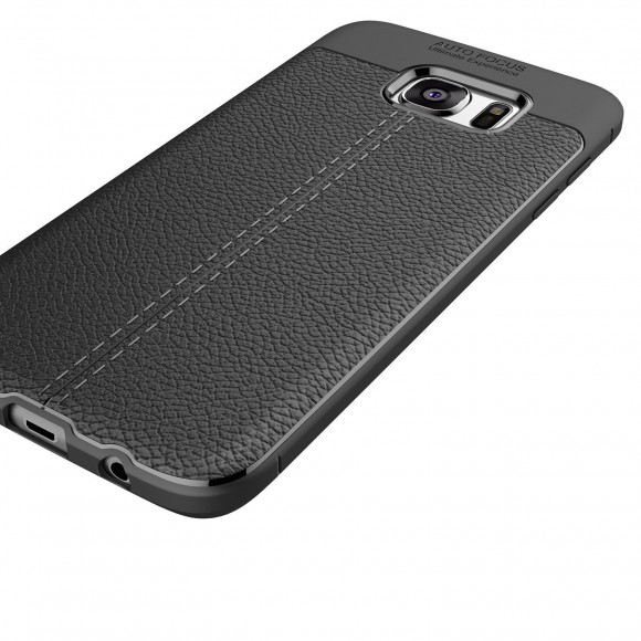 Чехол-накладка Litchi Grain для Samsung Galaxy S7 edge G935 (черный) Чехол-накладка Litchi Grain для Samsung Galaxy S7 edge G935 (черный)