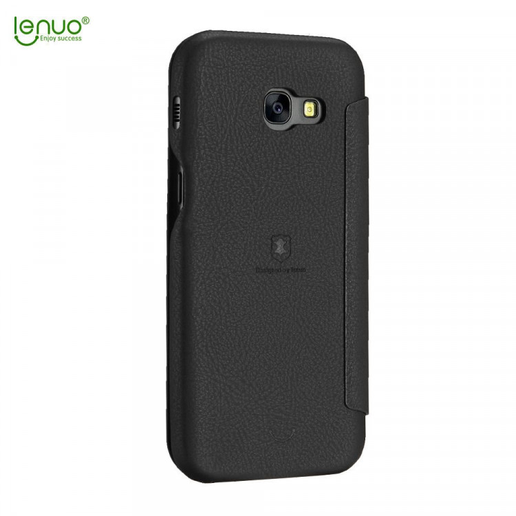 Чехол LENUO для Samsung Galaxy A3 (2017) SM-A320F (черный)