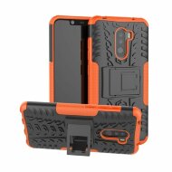 Чехол Hybrid Armor для Xiaomi Pocophone F1 / Poco F1 (черный + оранжевый) Чехол Hybrid Armor для Xiaomi Pocophone F1 / Poco F1 (черный + оранжевый)
