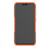 Чехол Hybrid Armor для Xiaomi Pocophone F1 / Poco F1 (черный + оранжевый)