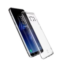 Силиконовый TPU чехол Baseus Simple для Samsung Galaxy S8+