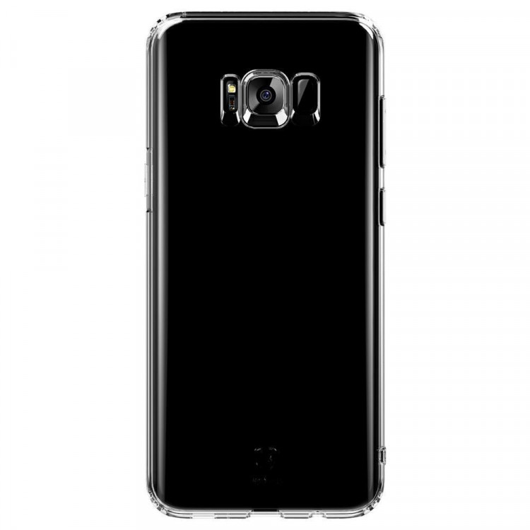 Силиконовый TPU чехол Baseus Simple для Samsung Galaxy S8+