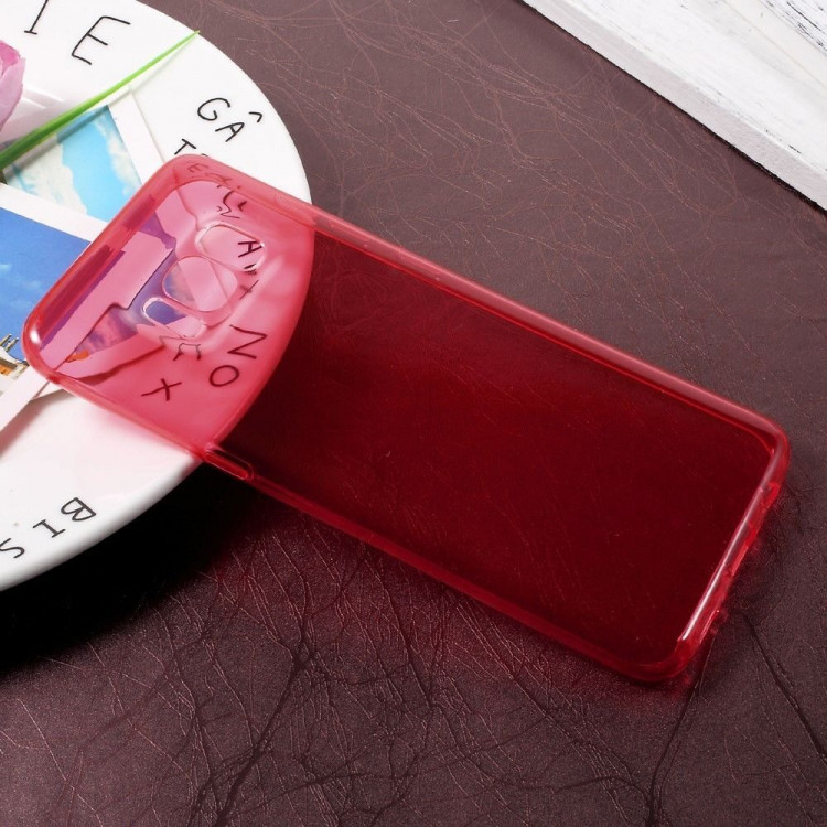 Силиконовый TPU чехол для Samsung Galaxy S8 (красный)