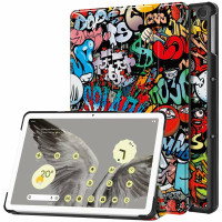 Чехол Smart Case для Google Pixel Tablet (Graffiti)