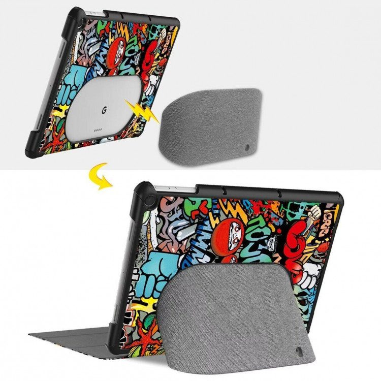 Чехол Smart Case для Google Pixel Tablet (Graffiti)