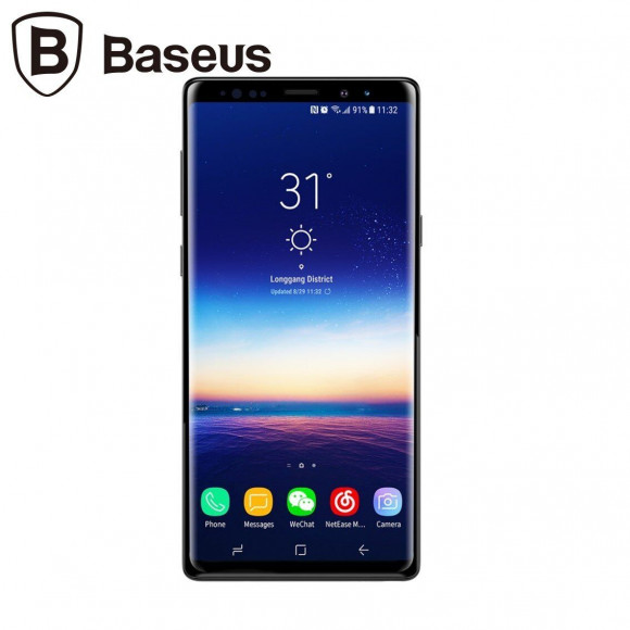 Защитное стекло 3D Baseus Full Size для Samsung Galaxy Note 9 Защитное стекло 3D Baseus Full Size для Samsung Galaxy Note 9
