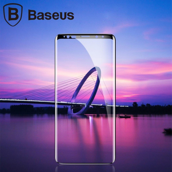 Защитное стекло 3D Baseus Full Size для Samsung Galaxy Note 9 Защитное стекло 3D Baseus Full Size для Samsung Galaxy Note 9