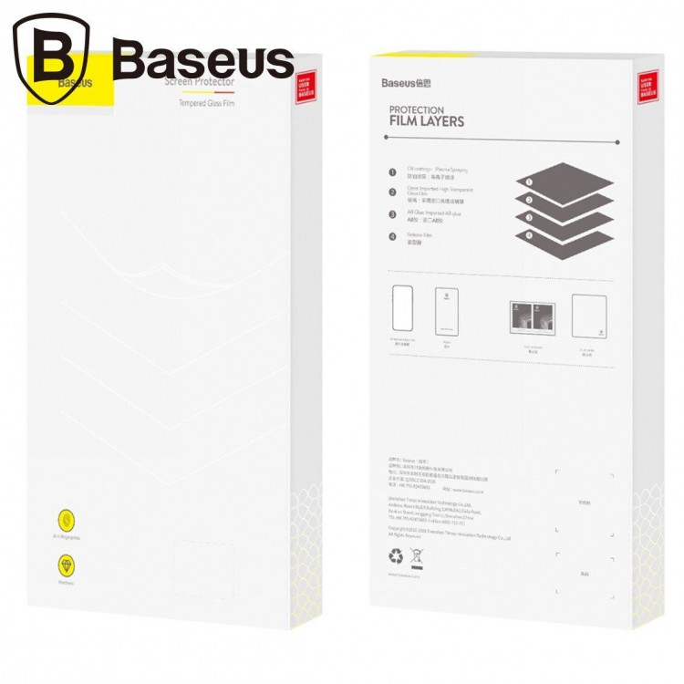 Защитное стекло 3D Baseus Full Size для Samsung Galaxy Note 9