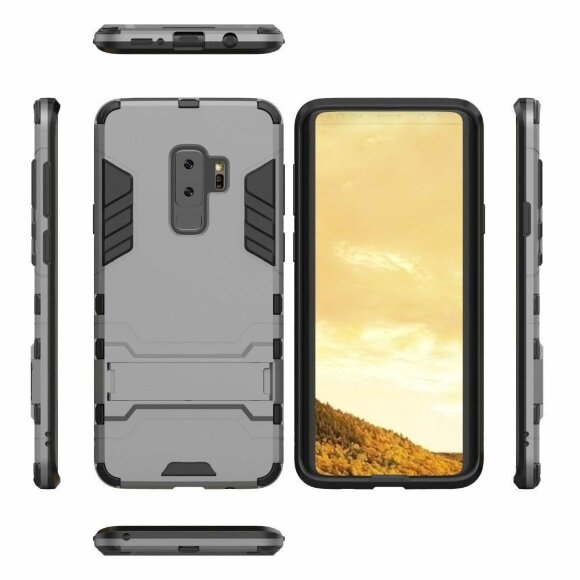 Чехол Duty Armor для Samsung Galaxy S9+ (серый) Чехол Duty Armor для Samsung Galaxy S9+ (серый)